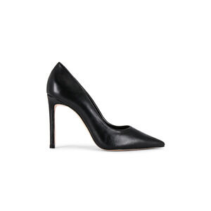 Schutz 'Lou' Black Leather Pump Size 7.5